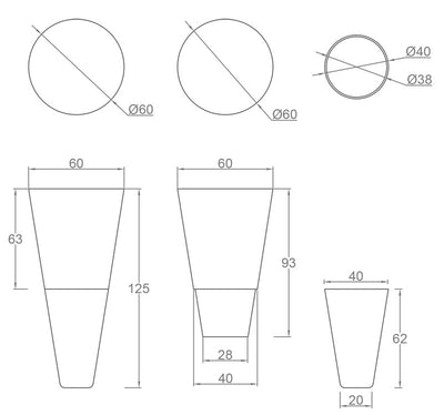 Lisbet Furniture Legs