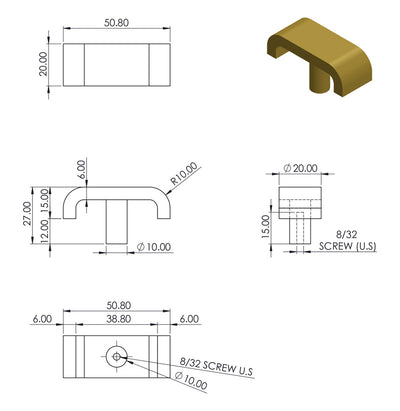 Salento Cabinet Knob