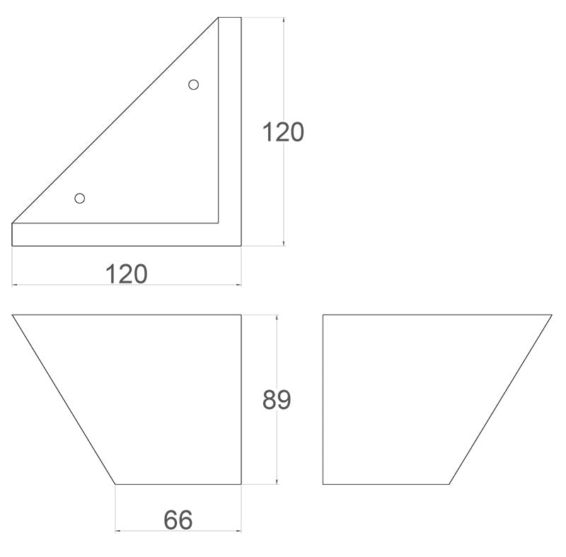 Zoe Angled Wooden Legs Standard